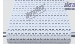 Bandas modulares curvas para industria alimenticia