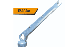 Accesorios para Malla Ciclónica Espada Integral Simple o Doble Acero