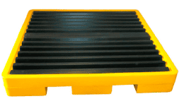 Plataformas anti-derrame para 4 tambos de 200 lts. MAPANA