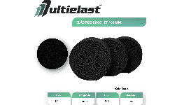 Elásticos crochet negro 101 mm
