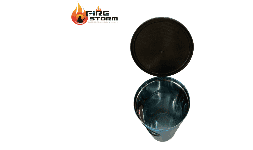 Porta extintores cilindricos de colores capacidad 9 kg Fire Storm