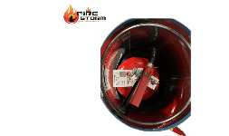 Porta extintores cilindricos de colores capacidad 9 kg Fire Storm