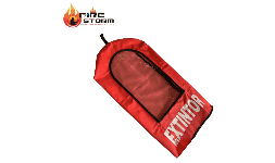 Funda para extintor cubre extintor Fire Storm