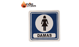 Señalamientos de seguridad Señal informativa en estireno Fire Storm