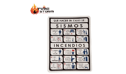 Señalamientos de seguridad Señal informativa en estireno Fire Storm