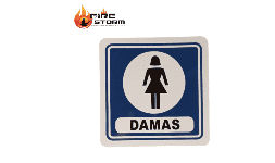 Señalamientos para oficinas informativas en estireno