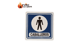 Señales informativas en estireno Fire Storm