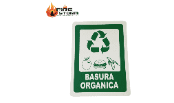 Letreros de señalizacion en estireno Fire Storm