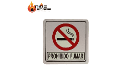 Letreros de señalizacion en estireno Fire Storm
