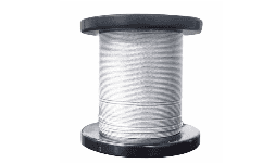 Cable de acero galvanizado 7X7 1/8