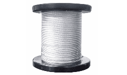 Cable de acero galvanizado 7X7 1/8