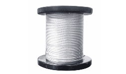 Cable de acero galvanizado 7X7 1/4