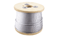 Cable de acero galvanizado 7X19 5/16