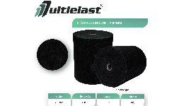 Elásticos crochet negro 200 mm