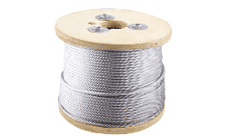 Cable de acero galvanizado 7X19 7/16
