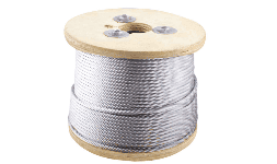 Cable de acero galvanizado 7X19 7/16