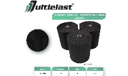 Elásticos crochet estructura ligera 200 mm