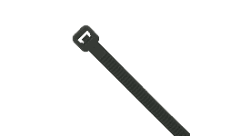 Cinchos Cinturón Nylon 300 mm Negro 100 pzas