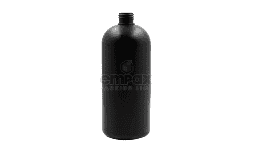 Envases de polietileno color negro de 1000 ml