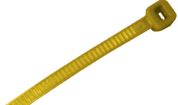 Cinchos Cinturón 300 mm Amarillo Bolsa 100 Piezas