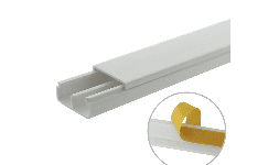 Canaletas 1cm X 2 Cms 2 Tramos De 1.10 Con Cinta