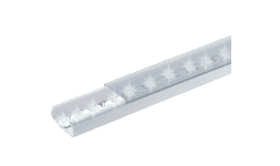 Canaletas Adheribles Tapa Transparente Pvc Para Led 1.5 Metros
