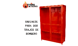 Gabinete para equipo de bombero para traje en Fire Storm