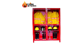 Gabinete para equipo de bombero para traje en Fire Storm