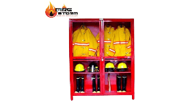 Gabinetes para equipo de bombero para traje en Fire Storm