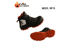 Zapatos de trabajo industrial con casquillo Armada en Fire Storm
