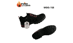 Zapatos de trabajo industrial con casquillo Armada en Fire Storm