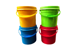 Botes lecheros de 5 litros con tapa de rosca