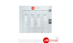 Cabinas de pintura USI Italia para aplicaciones base solvente