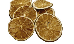 Alimentos deshidratados Naranja deshidratada Rodaja con cáscara