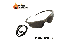 Lentes de seguridad mica clara mica de policarbonato en Fire Storm