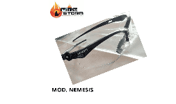 Lentes de seguridad mica espejo mica de policarbonato en Fire Storm