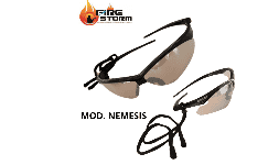 Lentes de seguridad para impactos mica de policarbonato clara en Fire Storm