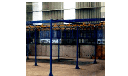 Transportadores aéreos para manejo de partes o producto terminado tipo arrastre