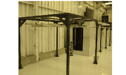Transportadores aéreos para manejo de partes o producto terminado tipo industrial
