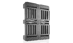 Pallets de plástico CR2