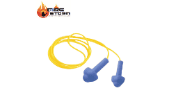 Tapones de seguridad desechables o reutilizables, orejeras adaptables al casco o de diadema en Fire Storm