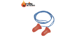 Tapones desechables disponible con estuche Fire Storm