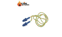 Tapones reutilizables con barrera y atenuacion, con y sin estuche en Fire Storm