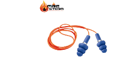 Tapones reutilizables con barrera y atenuacion, con y sin estuche en Fire Storm