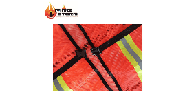 Chalecos de malla con y sin reflejante Fire Storm