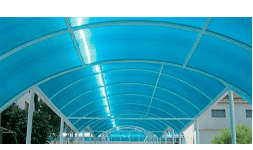 Láminas de policarbonato sólido para techos con protección UV