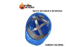 Cascos de polietileno de alta densidad tipo minero Fire Storm