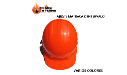 Cascos de seguridad contra impactos tipo cachucha Fire Storm