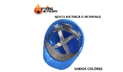 Cascos de seguridad ala ancha Fire Storm