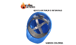 Cascos de seguridad suspension matraca Fire Storm